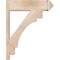 Ekena Millwork Merced Arts & Crafts Smooth Outlooker, Douglas Fir, 7 1/2"W x 26"D x 32"H OUT08X26X32MRC03SDF - alternate 2